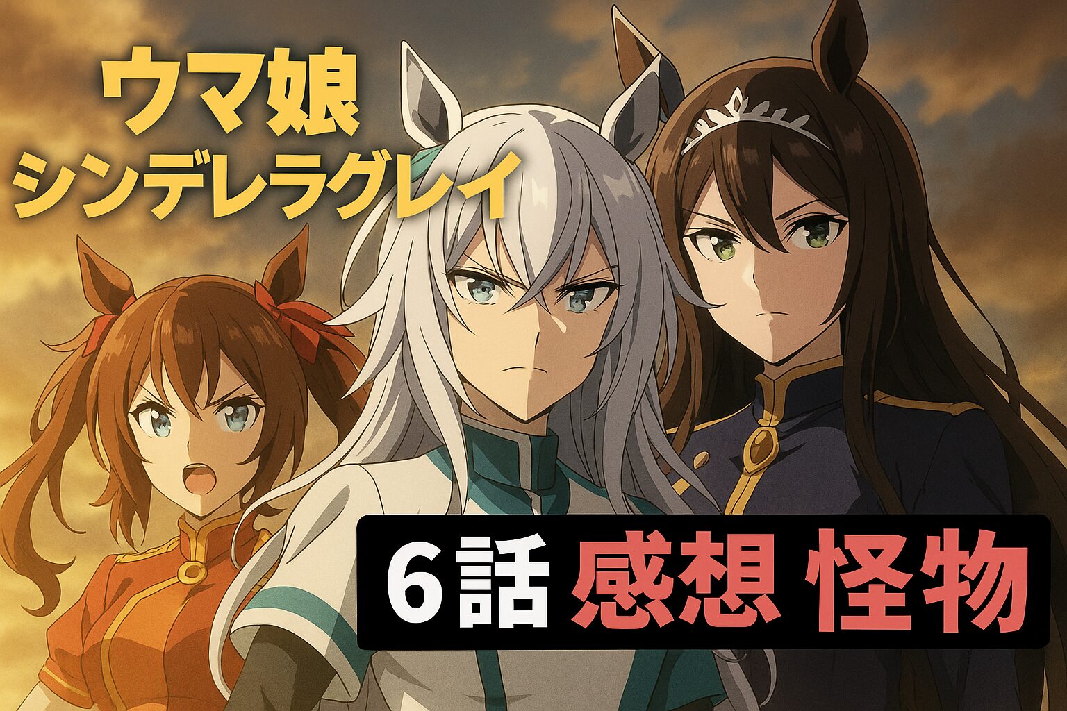 【ウマ娘 シンデレラグレイ6話 感想】“怪物”オグリキャップが覚醒した瞬間 魂を揺さぶる神回の真実とは？