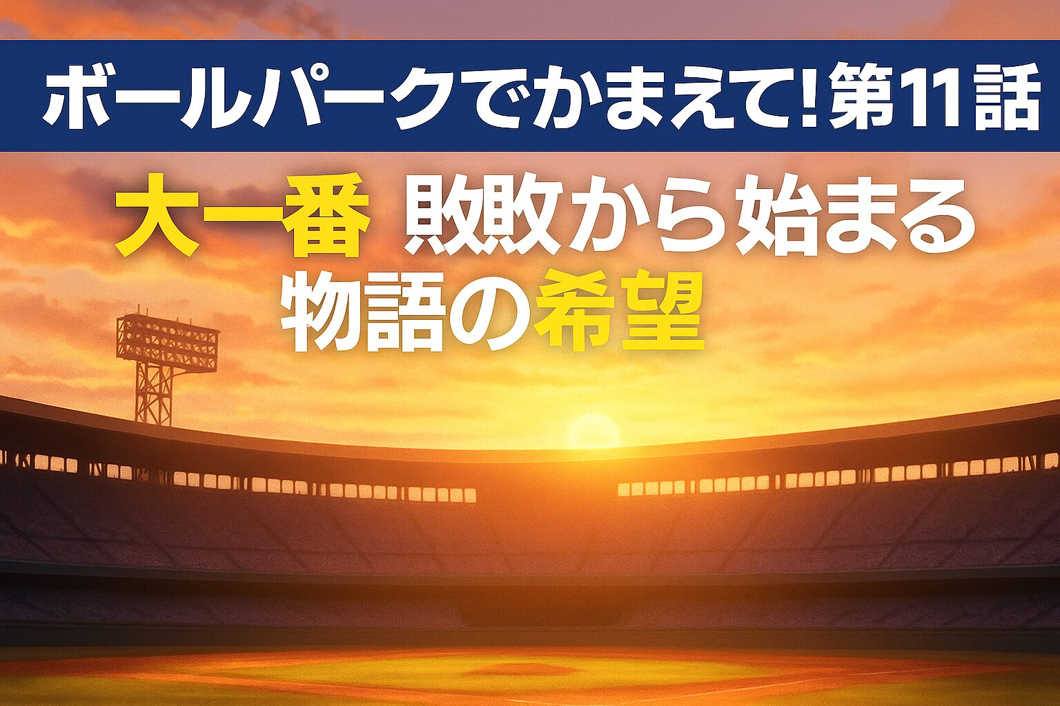 『ボールパークでつかまえて！』第11話考察 “勝てなくても届いた想い”が胸を打つ、応援という名の逆転劇