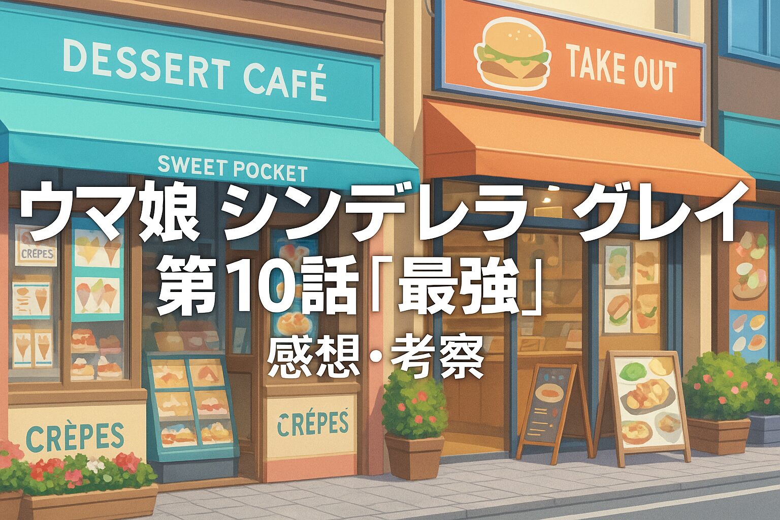 『ウマ娘 シンデレラグレイ』第10話「最強」感想考察 オグリキャップが“日本一”を志す日、タマモクロスは“最強”で在り続ける